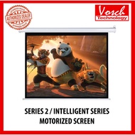 VOSCH Series 2 Motorized Screen 7ft x 7ft (84 inch x 84 inch)