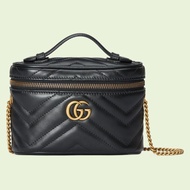 Gucci กระเป๋า GG Marmont mini top handle bag