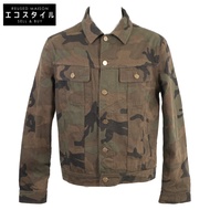 Louis Vuitton x Supreme SUP Monogram 迷彩牛仔外套 (HDA91WDSQ)，成色極佳，正品日本國內款，尺寸 48