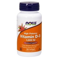 🎀Ready Stock🎀 Now Foods Vitamin D3 1000IU 180 Softgels