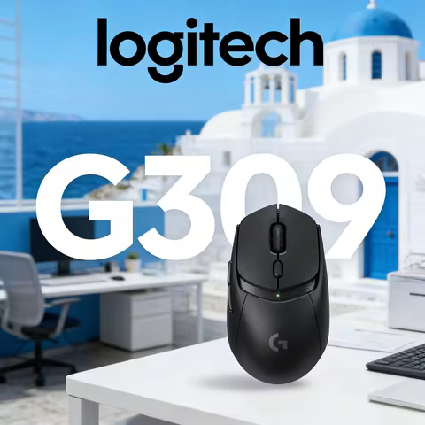 Logitech G309 Wireless Gaming Mouse - Bluetooth Dual-Mode Esports Mouse Kamisato Ayaka Customization
