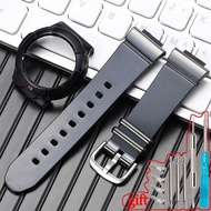 Resin Strap Watch Case Suitable for Casio BGA 130 131 132 133 160 161 Lady Waterproof Strap Silicone