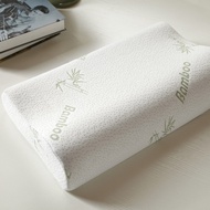 E-Commerce Bamboo Fiber Space Memory Pillow Wavy Gift Slow Rebound Memory Foam Pillow Inner Wholesale