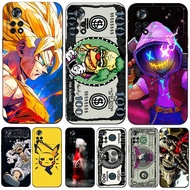 Case For Xiaomi POCO X4 Pro 5G Case Soft silicone phone Back Cover black tpu case gold coin dollar m