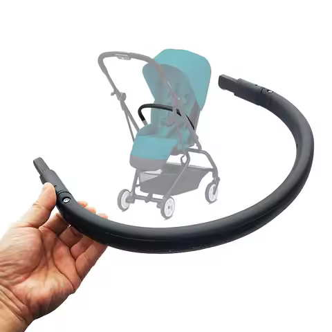 Stroller Armrest For Cybex Eezy S Twist +2 Series Buggy Bumper Bar Adjustable Handrail Plug One Side