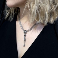 Hecate Original Punk Style Irregular Metal Necklace Cool Fashionable Womens Pendant Chain Fresh out 