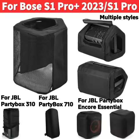 Dust Case with Handle Dust Cover Anti-Scratch Protective Dust Case Washable Top Opening for Bose S1 