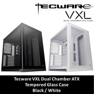 Tecware VXL Dual Chamber ATX Tempered Glass TG case Black / White (VXR Replacement)