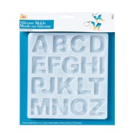 Plaid Mod Podge Silicone Molds 2pcs Alphabet & Numbers 25293, 028995252938 (2927870252934)