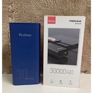 Yoobao H30Q 30000 mAh Quick Charge 22.5W/10W Fast Charge USB 2.1A Power Bank