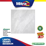 Murah Sincere Granit Lantai 80X80 Motif Marble Glazed Polished Gt8618