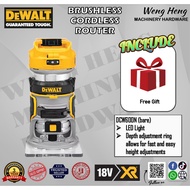 Dewalt DCW600N-KJ 1/4" & 8mm 18V Brushless Cordless Router ( Bare Unit ) ( DCW600N , DCW600 )