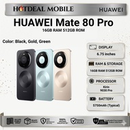 [C/C] HUAWEI Mate 80 Pro [16GB RAM 512GB RAM] - Original HUAWEI