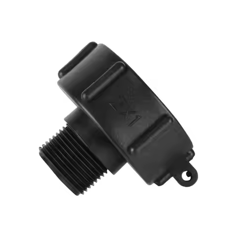 S60 Coarse To 3/4" 1" 1.5" 2" Male Thread IBC Tank Adapter Rainwater Tank Fitting Replacement Drain 