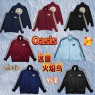 Football Jersey 2627 New Style Classic Retro Oasis Joint x Oasis Tour Flamebird Sports Outdoor Jacke