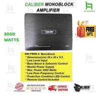 [Free Gift Tweeter&Valve] Caliber Car Audio Amplifier 1 Channel Monoblock Speaker Subwoofer Proton P