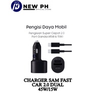 NEWPH_ Sam Fast Car Charger 2.0 DUAL 45W /15W Fast Car charger/
