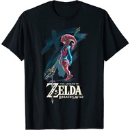 Legend of Zelda Breath of the Wild Mipha Paint Brush Children's T-Shirt Fashion Tops for Boys Girls 