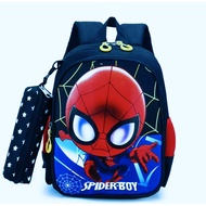 School Children's Backpack/ Kindergarten Elementary School Children's Bag/ Spiderman Character Children's Bag/ SpidermanBoy Bag