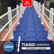 SPEEDS Handrail Tiang Kubus Apung HDPE Dermaga Apung 3 Lubang Magic Float 001-1602