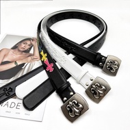 Chrome Hearts Cross Personalized Punk Pin Crock New Roller Belt For Men And Women Retro Hollow All-M