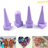 AINTP Paper Craft Creative Purple Plastic Bobbin