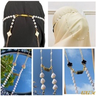 Mask Chain Hijab Mask Extender 2-in-1 Mask Hanging Rope Mask Lanyard Mask Extender Chain