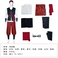 Halloween New Arrival Pirates Of The Caribbean Cos Costume Renaissance Medieval Pirates Dress Up Per
