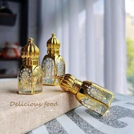 3ML/6ML/12ML Golden Crown Perfume Bottle Roll-On Bottle Massage Essential Oil Bottle Roll-On Bottle 