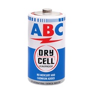 2Pcs Batu Batre Baterai Battery ABC Ukuran Sedang Tanggung R14C R14 Biru 1.5V