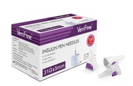 Insulin Pen Needles 31G 5mm, Ultra Fine Diatetic Needles for Insulin Injection, Compatible with Most
