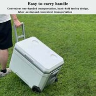 1pc 45QT Extra Large Capacity Cooler Box, Outdoor BBQ, Sports Event Insulated Chest, Camping RV Ice 