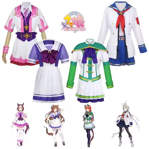 Anime Uma Musume Pretty Derby Toukai Teiou Uniform Special Week Oguri Cap Silence Suzuka Cosplay Cos