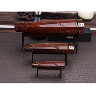 แบบจำลอง Guzheng ขนาดเล็กพร้อมขาตั้งและเคสเครื่องประดับเครื่องดนตรีขนาดเล็กพิณขนาดเล็กของขวัญแบบดั้ง