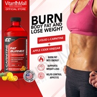 [Ship from Singapore] EC Sports Weight Loss L Carnitine + Apple Cider Vinegar Liquid - 473ml - Tropi