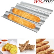 Baguette Mold, Nonstick Waves Baguette Baking Tray,  Bakeware French Bread Toast Baking Tool French 