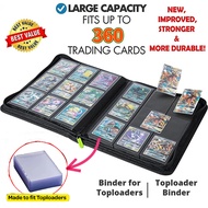 【SG STOCK】TCG Toploader Zipper Binder | Card Album | Toploader Binder |360 Pocket