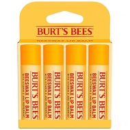 Burt'sBees Original Beeswax Lip Balm, Contains Responsible Beeswax, No Dyes, Original Flavor Lip Car