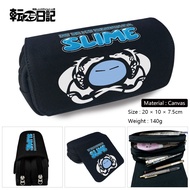 That Time I Got Reincarnated as a Slime Cartoon Canvas Pencil Case Student Zipper Storage Bag School Supplies For Boys And Girls