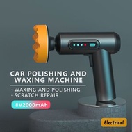 無線汽車打蠟拋光機｜20000轉｜30分鐘續航｜3款拋光碟