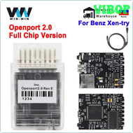 VIBOP Full Chip Openport 2.0 ECU FLASH open port 2 0 Auto Chip Tuning OBD 2 OBD2 Car Diagnostic Tool For Mercedes Benz J2534 Scanner ABEPV