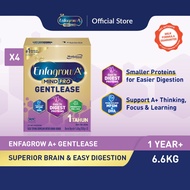 [Bundle of 4] Enfagrow A+ Gentlease (1Y+) Original Milk Formula Powder (1.65kg x4) [Exp 22 Jul 2027 