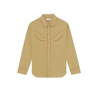 [MOO 11/24] MOO Signature Western Shirt เสื้อเชิ้ต แขนยาว ผ้าคอตตอน แต่งดีเทลกุ๊น Yoke แต่งกระเป๋าทร