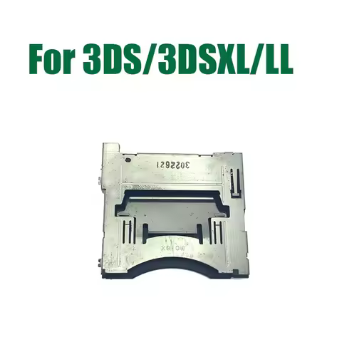 1PCS Original Used Card Socket For 3DS Replacement Repair Parts Game SD Card Slot Socket for Nintend