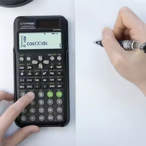 Portable 991ES Plus-2nd Edition Scientific Calculator Student Stationery 417 Function Matrix Complex