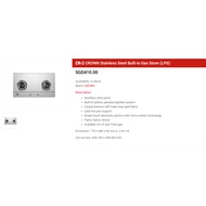 CROWN CR-2  Stainless Steel Built-in Gas Stove