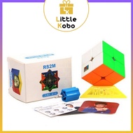 Rubik 2x2 MoYu RS2 M 2020 Rubic Nam Châm 2 Tầng Stickerless 2x2x2 Đồ Chơi Trí Tuệ Trẻ Em Phát Triển
