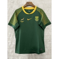 Rugby: 2025 South Africa 7s Home Rugby Jersey S-5XL Short Sleeve Embroidered Tracksuit AAA