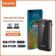 Power bank 20000mah Atau 10000mah BASIKE asli Display LED