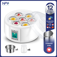 Natto เครื่องหมัก/ความจุขนาดใหญ่ 1.5L สแตนเลสเครื่องโยเกิร์ต/อัตโนมัติอย่างเต็มที่